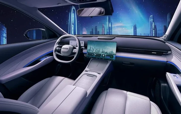 Omoda раскрыла интерьер кроссовера C7